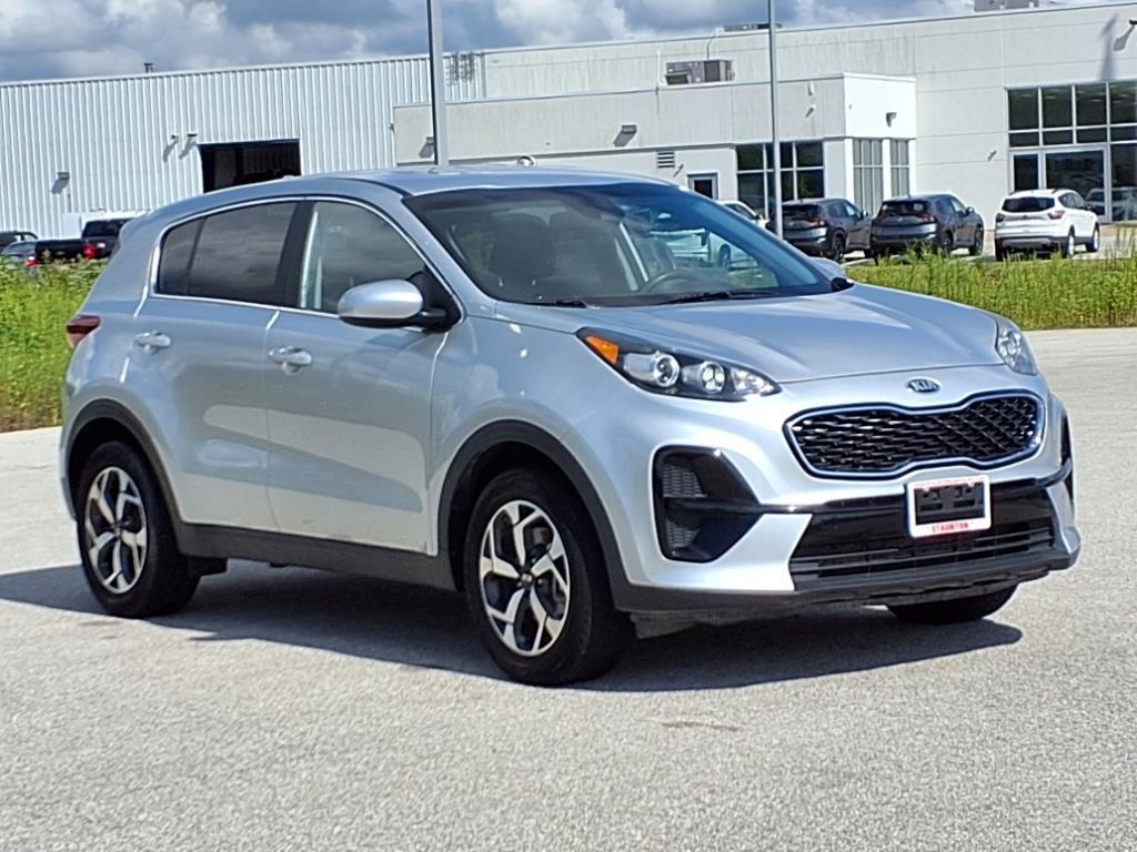 Sparkling Silver 2021 Kia Sportage LX FWD SUV / Crossover Front-Wheel Drive 6-Speed Automatic