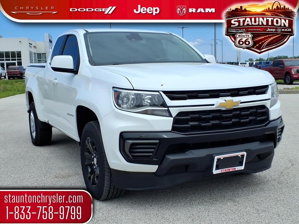 Summit White 2022 Chevrolet Colorado Pickup Truck 4X2 6-Speed Automatic