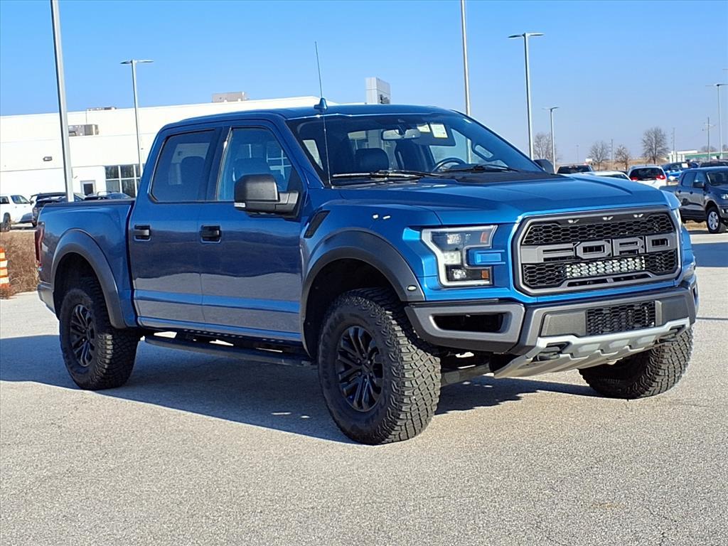 Ford Performance Blue 2019 Ford F-150 Raptor SuperCrew 4WD Pickup Truck Four-Wheel Drive Automatic
