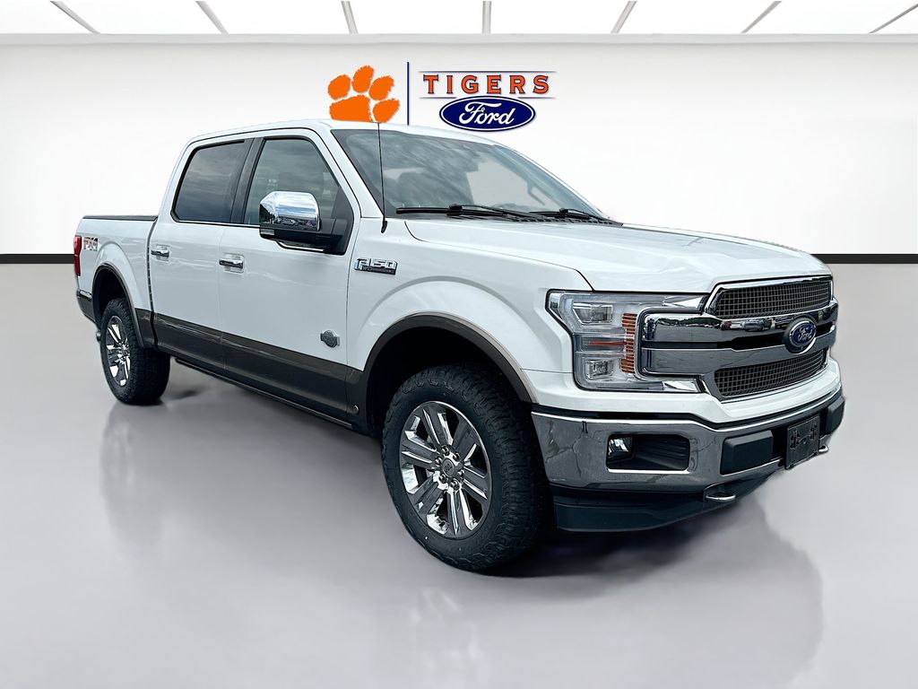 Star White Metallic Tri-Coat 2020 Ford F-150 Pickup Truck Four-Wheel Drive Automatic