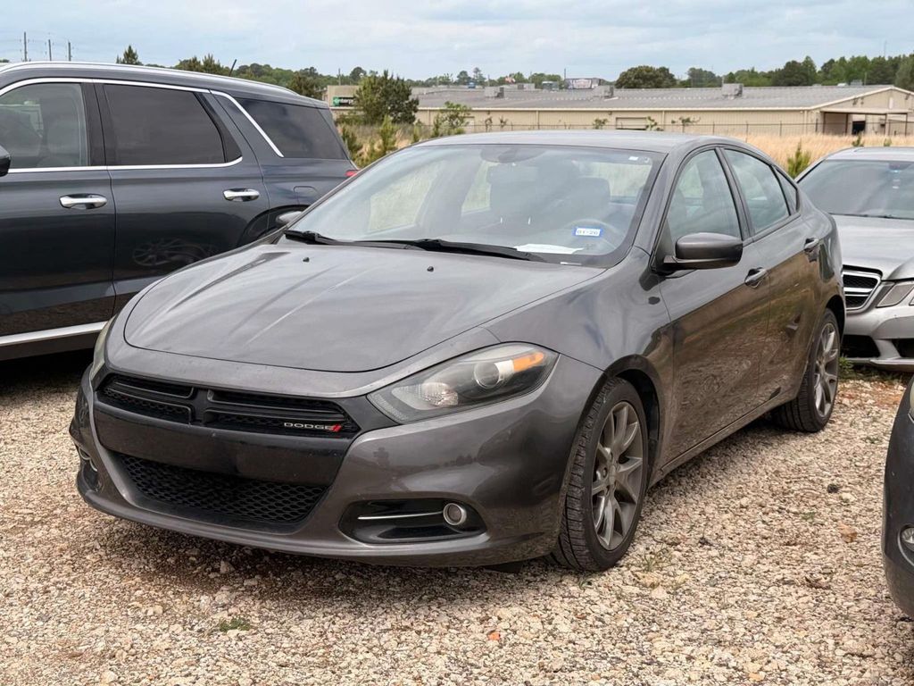 Gray (Granite Crystal Metallic Clearcoat) 2014 Dodge Dart SXT FWD Sedan Front-Wheel Drive 6-Speed Automatic