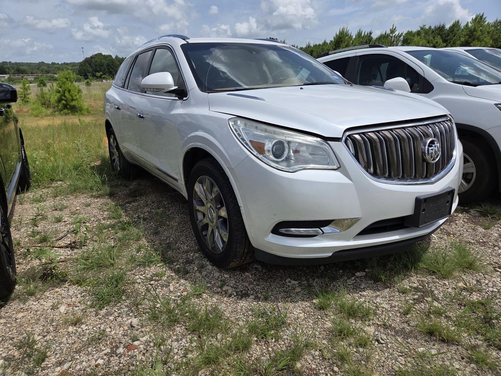 White Frost Tricoat 2017 Buick Enclave SUV / Crossover Front-Wheel Drive 6-Speed Automatic