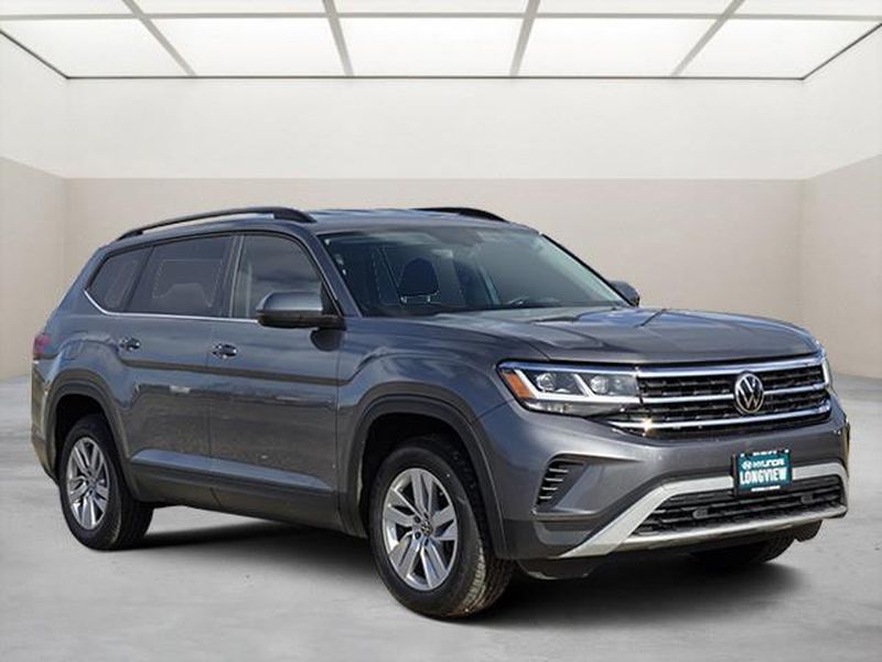 Platinum Gray Metallic 2021 Volkswagen Atlas S FWD SUV / Crossover Front-Wheel Drive 8-Speed Automatic