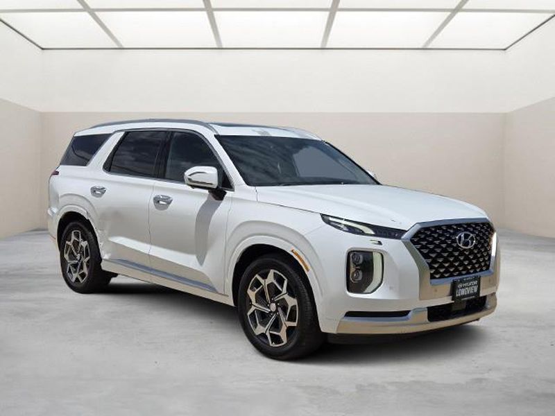 Hyper White 2021 Hyundai Palisade SUV / Crossover Front-Wheel Drive 8-Speed Automatic