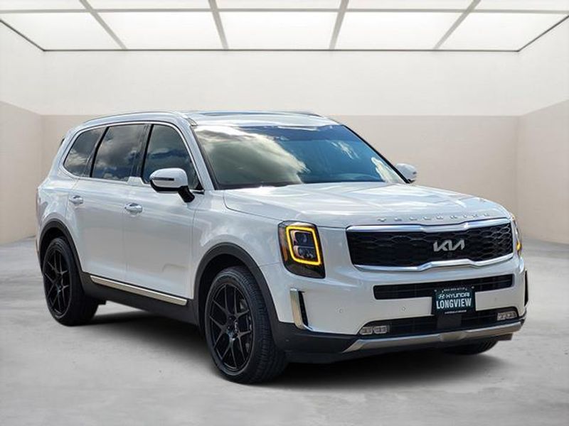 Glacial White Pearl 2022 Kia Telluride SX AWD SUV / Crossover All-Wheel Drive 8-Speed Automatic