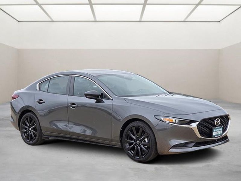 Machine Gray Metallic 2024 Mazda MAZDA3 2.5 S Select Sport FWD Sedan Front-Wheel Drive 6-Speed Automatic