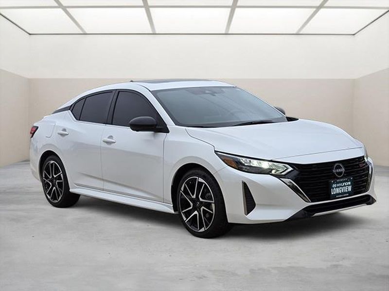 Aspen White Tricoat 2024 Nissan Sentra SR FWD Sedan Front-Wheel Drive Continuously Variable Transmission