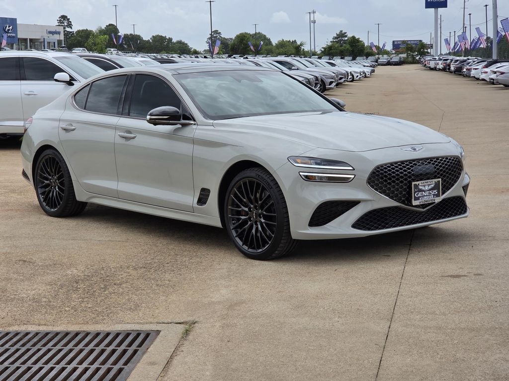 Vatna Gray 2026 Genesis G70 Sedan All-Wheel Drive 8-Speed Automatic