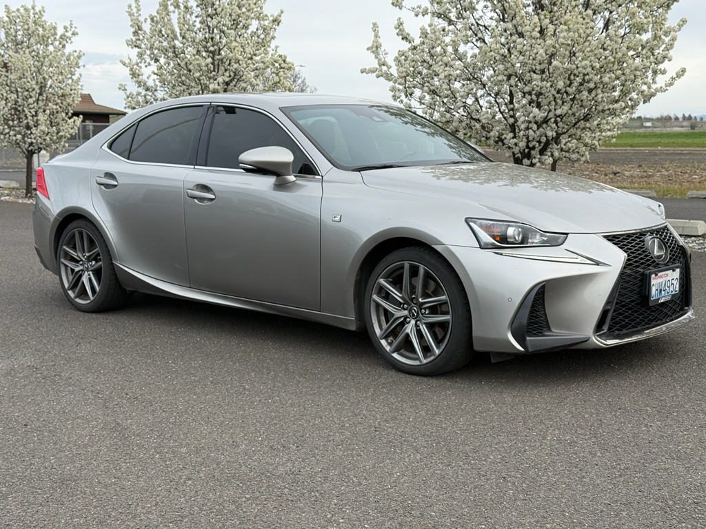 Atomic Silver 2018 Lexus IS 350 AWD Sedan All-Wheel Drive 6-Speed Automatic