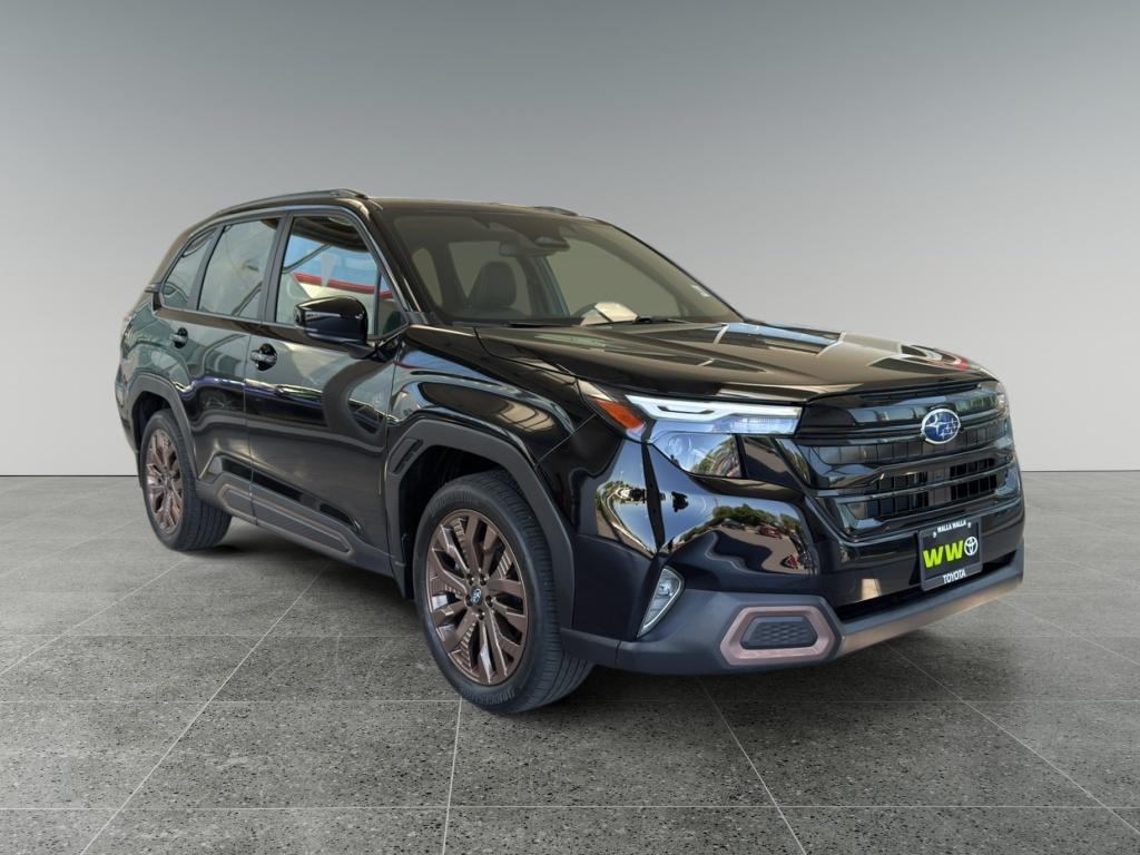 Crystal Black Silica 2025 Subaru Forester SUV / Crossover All-Wheel Drive 8-Speed CVT