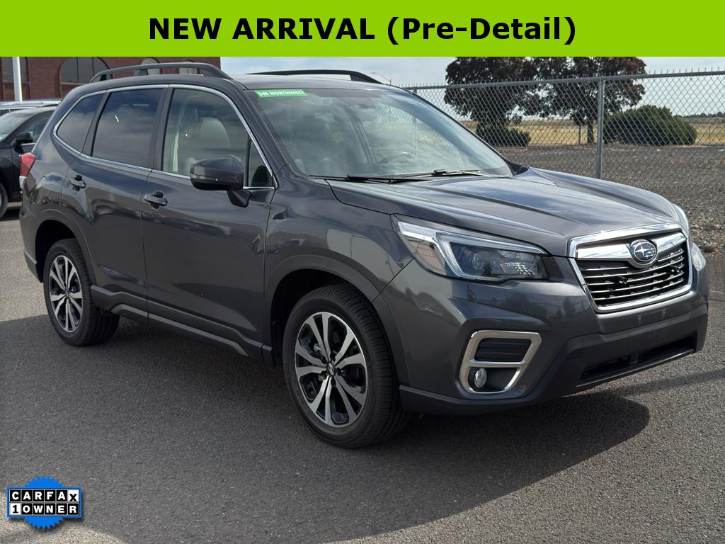Magnetite Gray Metallic 2021 Subaru Forester SUV / Crossover All-Wheel Drive 7-Speed CVT
