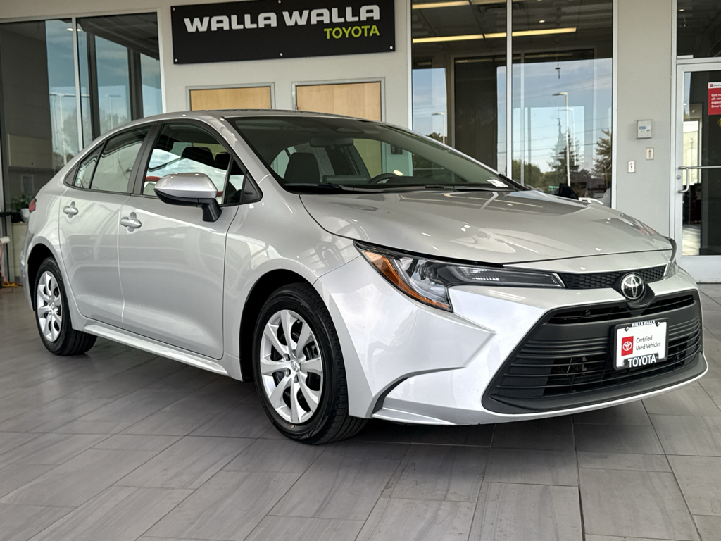 Classic Silver Metallic 2024 Toyota Corolla Sedan Front-Wheel Drive Continuously Variable Transmission