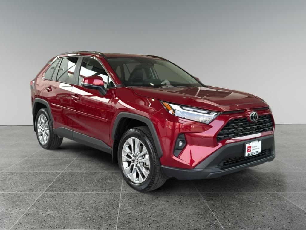 Red (Ruby Flare Pearl) 2025 Toyota RAV4 SUV / Crossover All-Wheel Drive 8-Speed Automatic