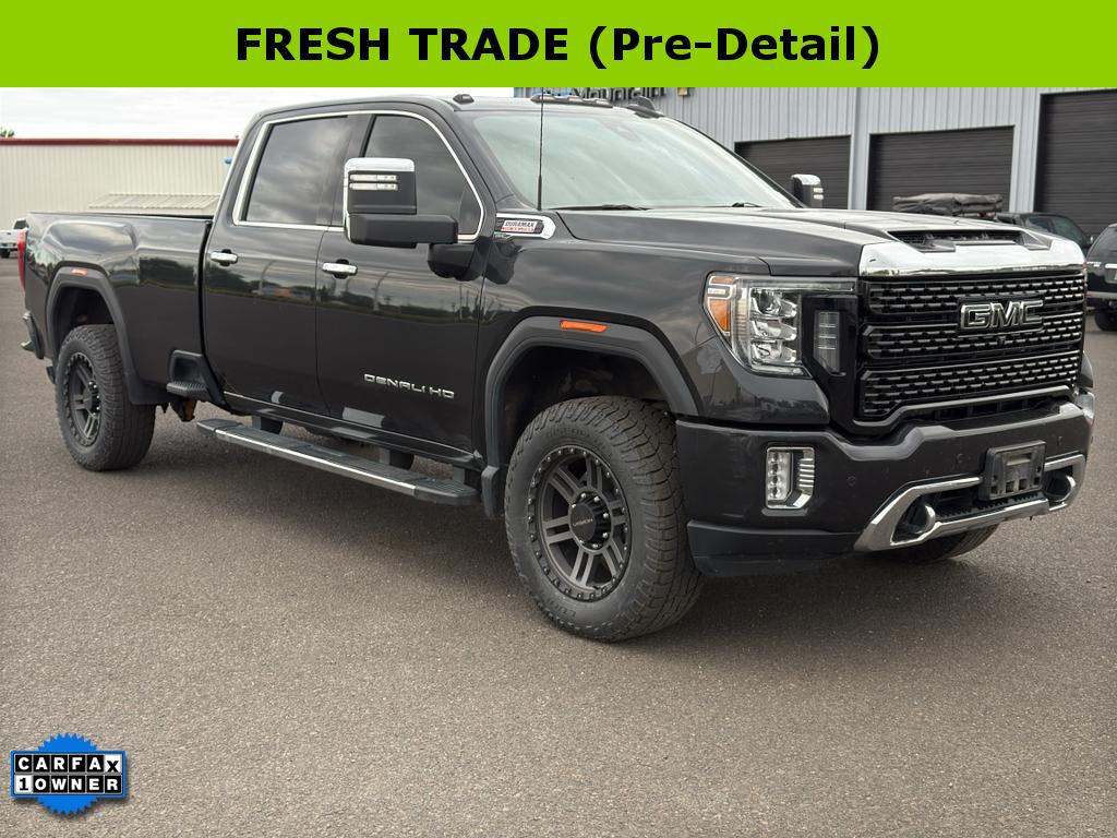 Carbon Black Metallic 2020 GMC Sierra 3500HD Pickup Truck Four-Wheel Drive Automatic