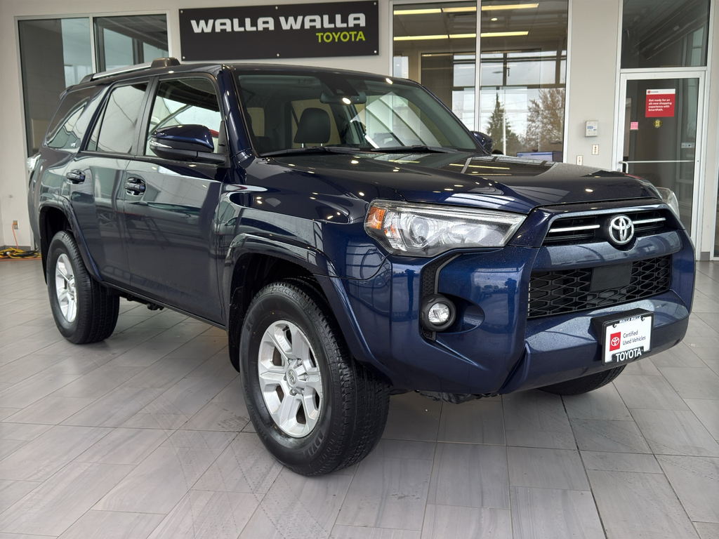 Nautical Blue Metallic 2022 Toyota 4Runner SR5 Premium 4WD SUV / Crossover Four-Wheel Drive 5-Speed Automatic