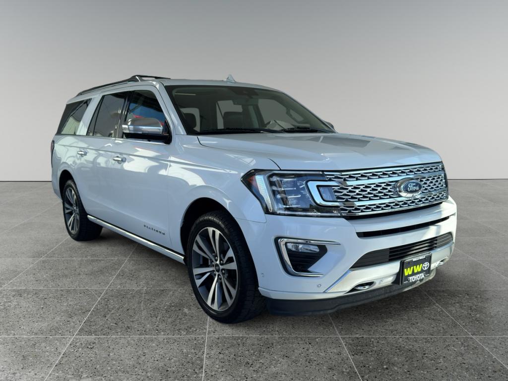 STAR WHITE MET TRI-COAT 2020 Ford Expedition MAX Platinum 4WD SUV / Crossover Four-Wheel Drive Automatic