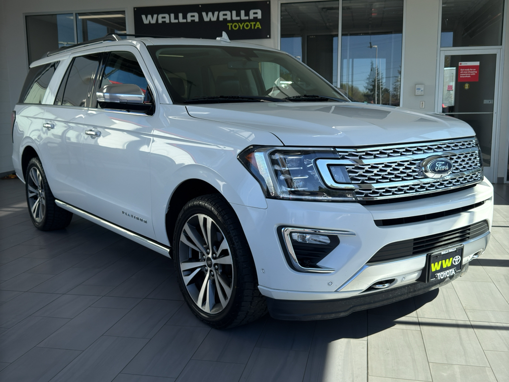 STAR WHITE MET TRI-COAT 2020 Ford Expedition MAX Platinum 4WD SUV / Crossover Four-Wheel Drive Automatic