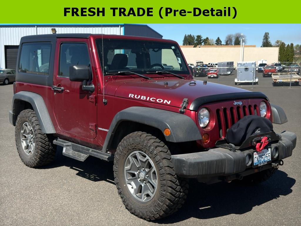 Deep Cherry Red Crystal Pearlcoat 2013 Jeep Wrangler Rubicon 4WD SUV / Crossover Four-Wheel Drive 6-Speed Manual