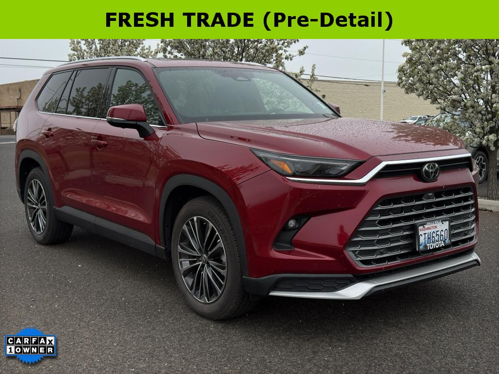 Red (Ruby Flare Pearl) 2025 Toyota Grand Highlander Hybrid MAX Platinum AWD SUV / Crossover All-Wheel Drive 6-Speed Automatic