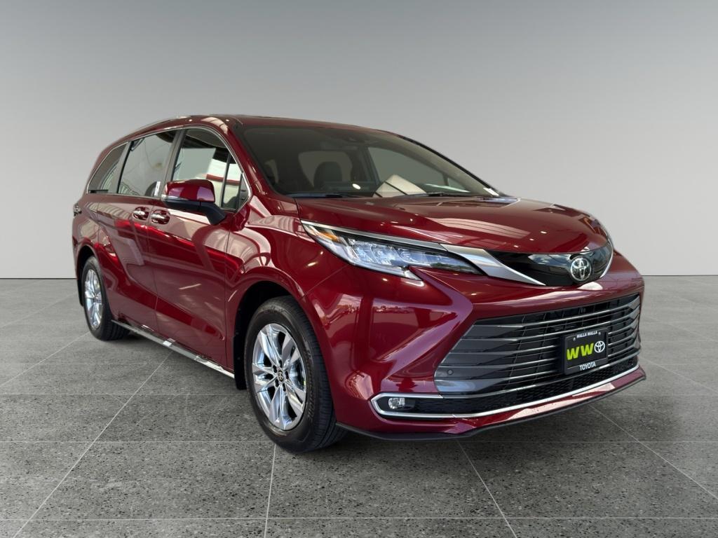 Red (Ruby Flare Pearl) 2026 Toyota Sienna Minivan All-Wheel Drive Continuously Variable Transmission
