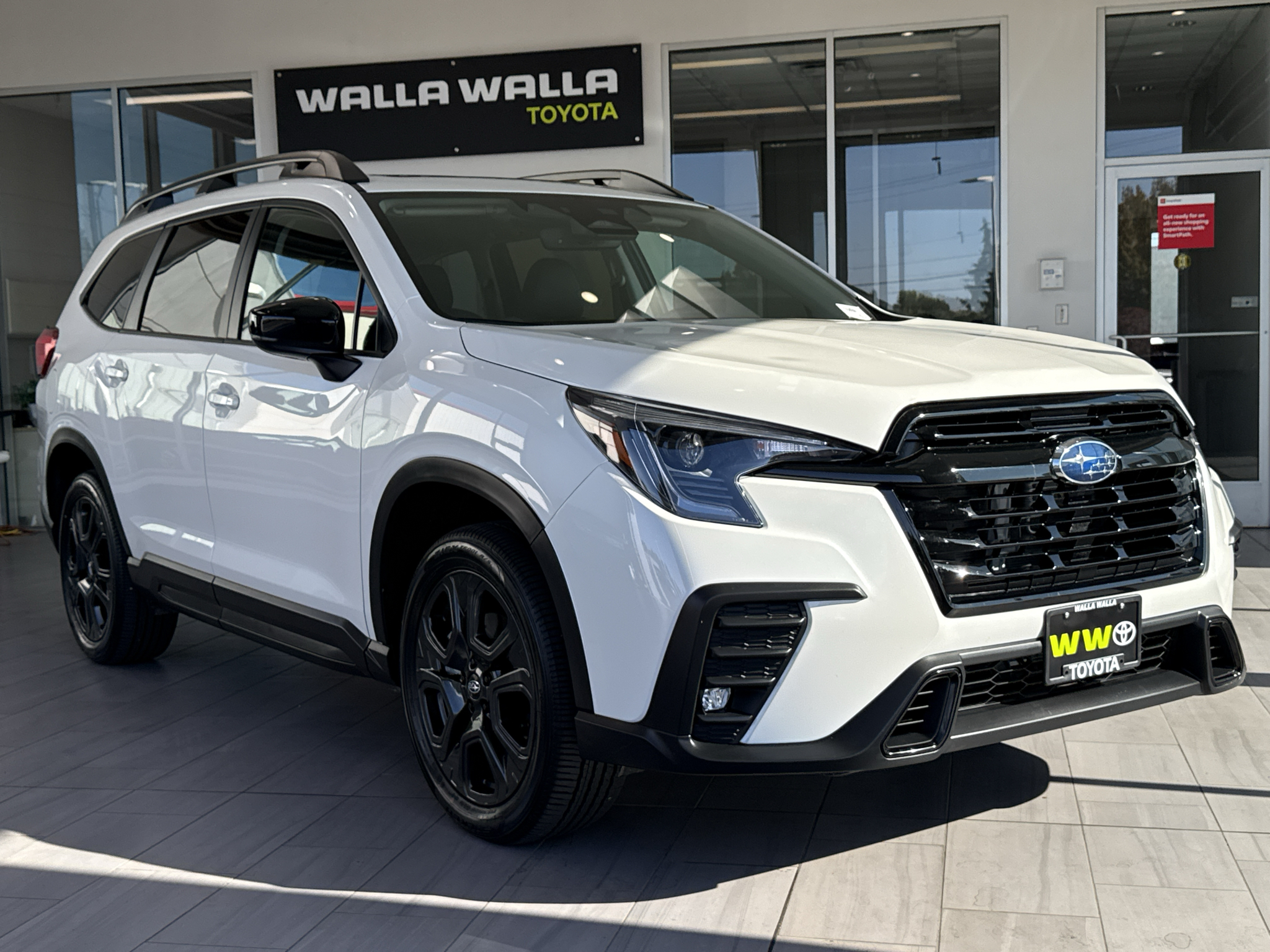 Crystal White Pearl 2025 Subaru Ascent SUV / Crossover All-Wheel Drive 8-Speed CVT