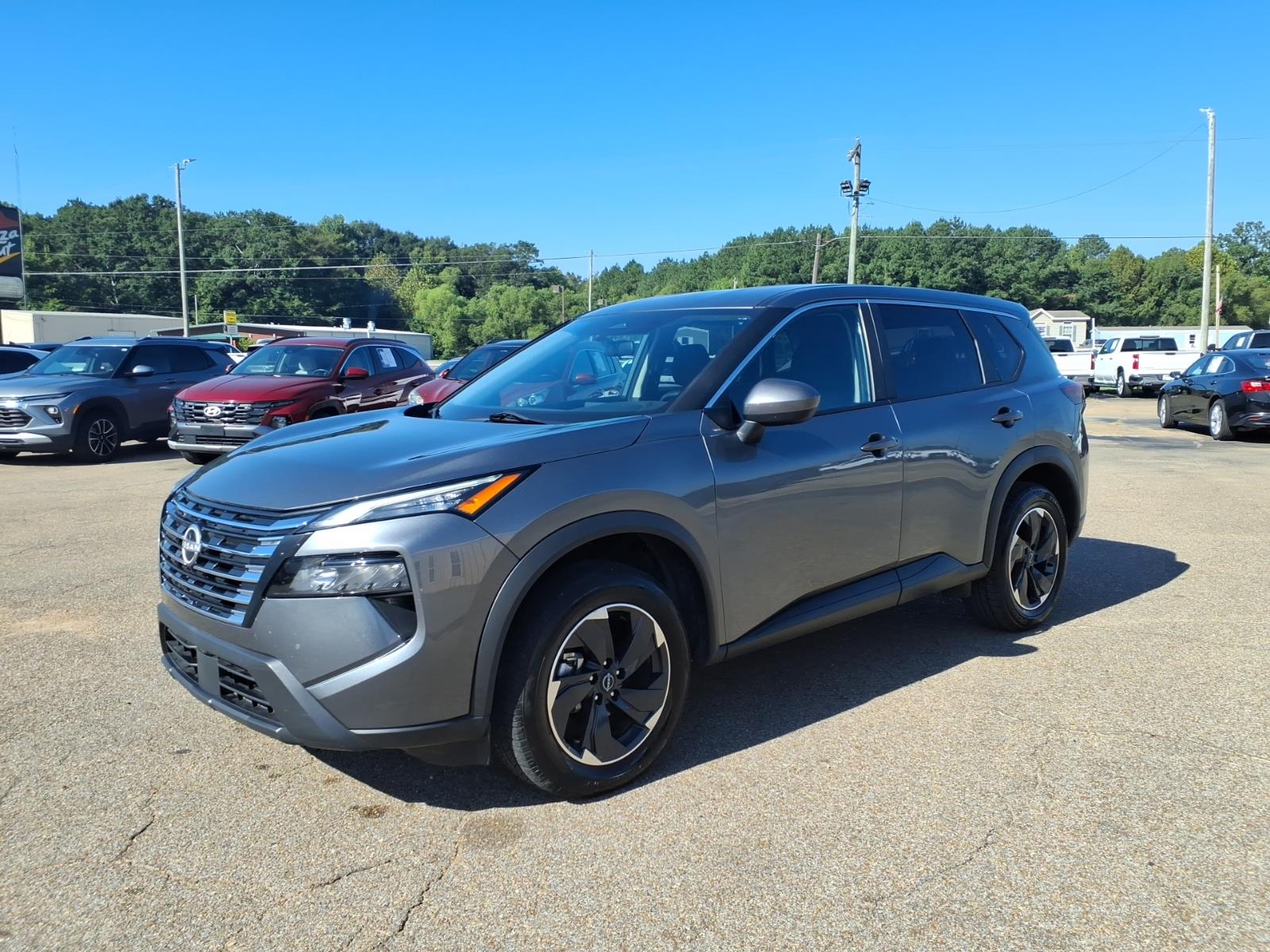 Gray (Gun Metallic) 2024 Nissan Rogue SUV / Crossover Front-Wheel Drive Continuously Variable Transmission