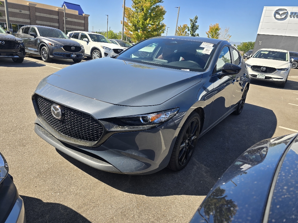 Polymetal Gray Metallic 2026 Mazda MAZDA3 Hatchback All-Wheel Drive 6-Speed Automatic