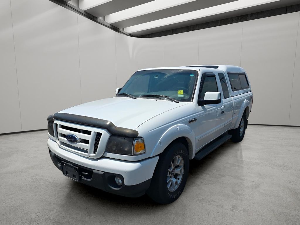 Oxford White 2010 Ford Ranger Pickup Truck Four-Wheel Drive 5-Speed Manual