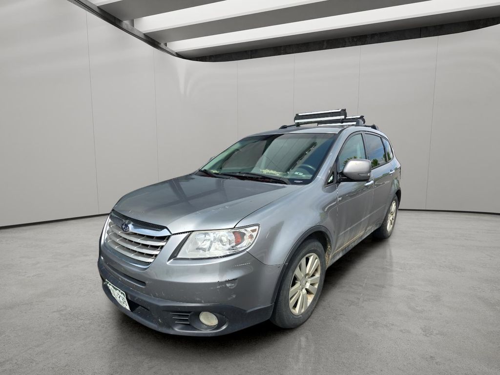 Quartz Silver Metallic 2009 Subaru Tribeca 5-Passenger SUV / Crossover All-Wheel Drive 5-Speed Automatic