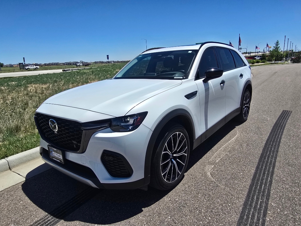 Rhodium White Premium 2025 Mazda CX-70 PHEV Premium AWD SUV / Crossover All-Wheel Drive 8-Speed Automatic