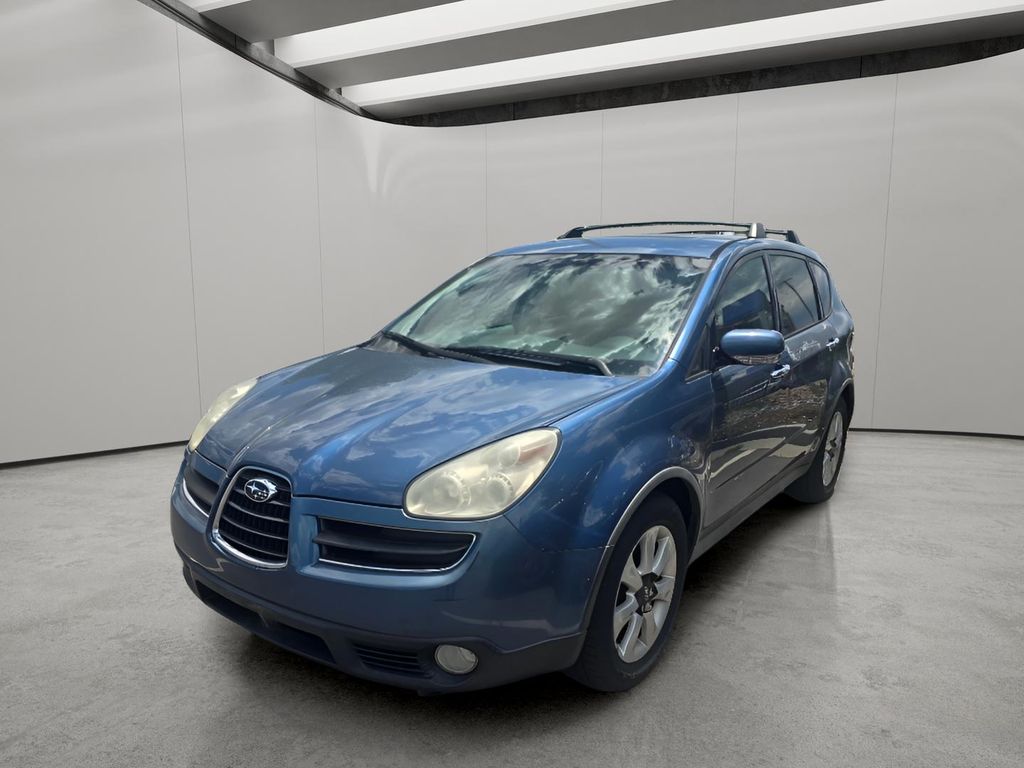 Newport Blue Pearl 2007 Subaru B9 Tribeca SUV / Crossover All-Wheel Drive 5-Speed Automatic