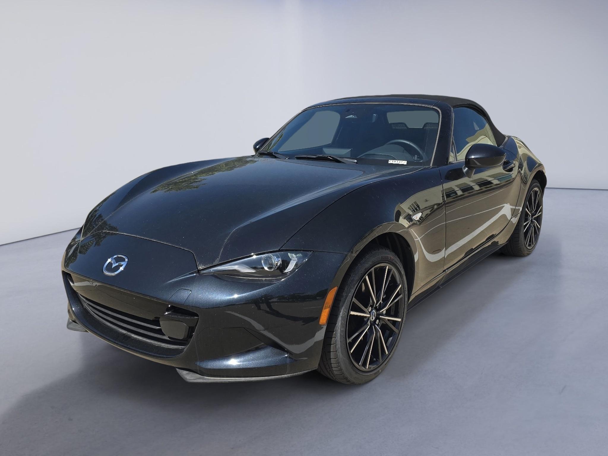 Jet Black Mica 2026 Mazda MX-5 Miata Convertible Rear-Wheel Drive 6-Speed Automatic