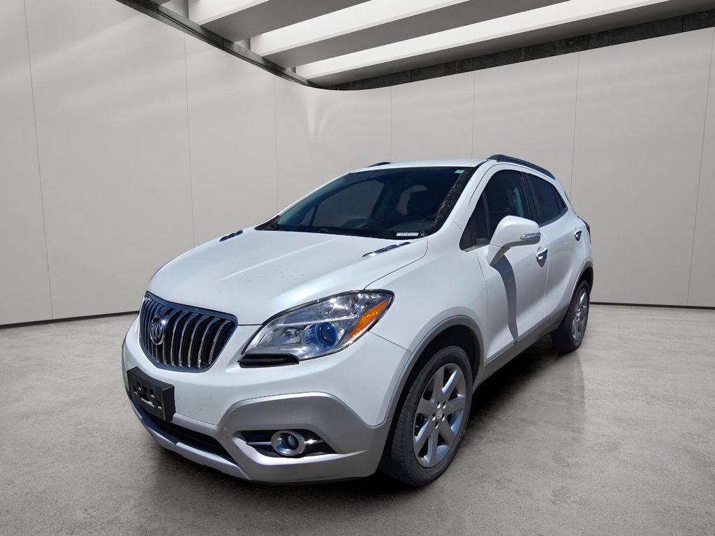 White Pearl Tricoat 2014 Buick Encore Leather AWD SUV / Crossover All-Wheel Drive 6-Speed Automatic