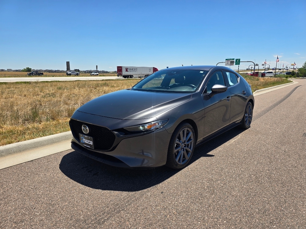 Machine Gray Metallic 2021 Mazda MAZDA3 Hatchback Front-Wheel Drive 6-Speed Automatic