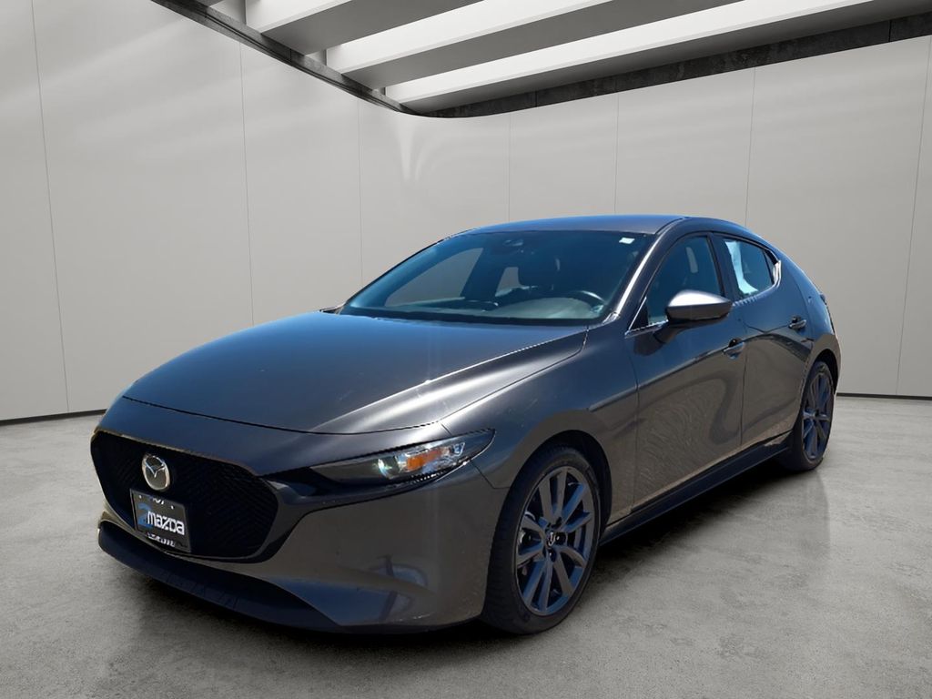 Machine Gray Metallic 2021 Mazda MAZDA3 Hatchback Front-Wheel Drive 6-Speed Automatic