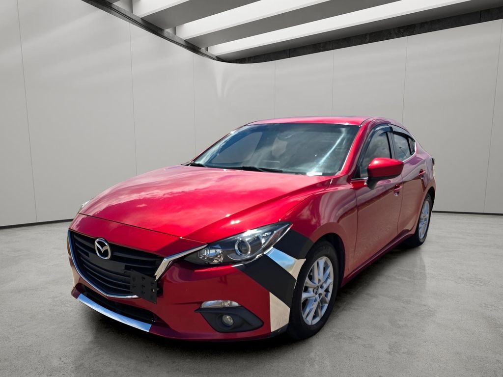 Soul Red Metallic 2016 Mazda MAZDA3 Sedan Front-Wheel Drive 6-Speed Manual