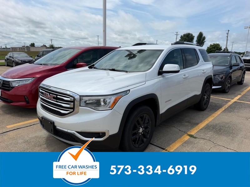 White Frost Tricoat 2018 GMC Acadia SUV / Crossover Four-Wheel Drive 6-Speed Automatic