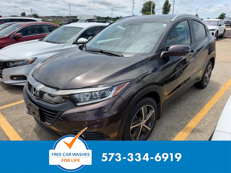 Midnight Amethyst Metallic 2021 Honda HR-V SUV / Crossover All-Wheel Drive Continuously Variable Transmission
