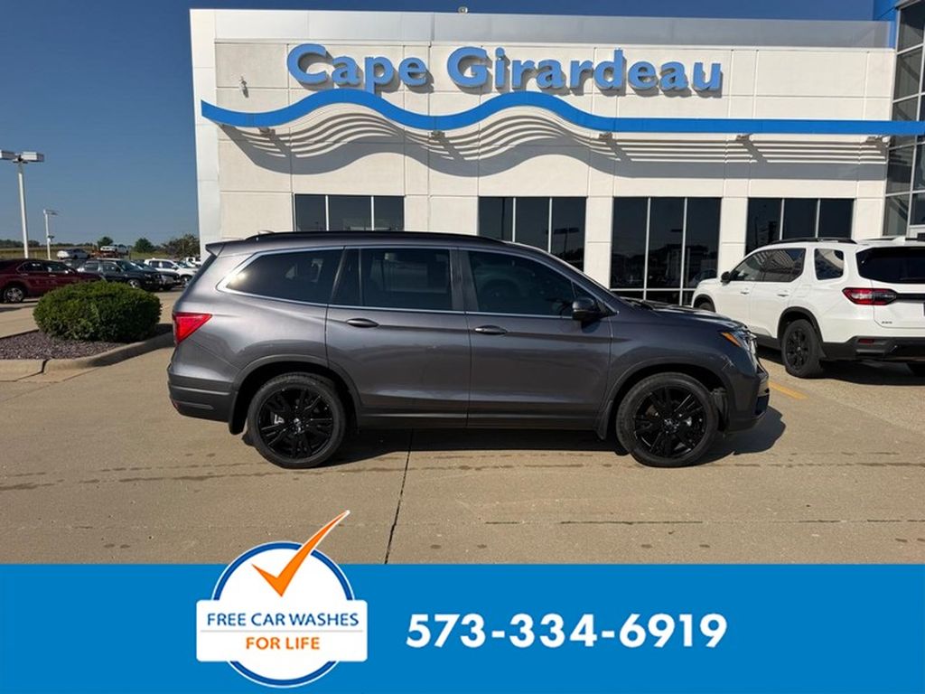 Gray (Modern Steel Metallic) 2021 Honda Pilot SUV / Crossover All-Wheel Drive 9-Speed Automatic