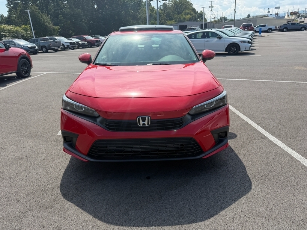 RALLYE RED 2024 Honda Civic Sedan Front-Wheel Drive Continuously Variable Transmission