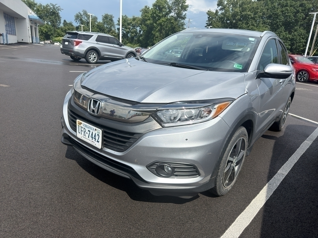 Lunar Silver Metallic 2022 Honda HR-V SUV / Crossover All-Wheel Drive Continuously Variable Transmission