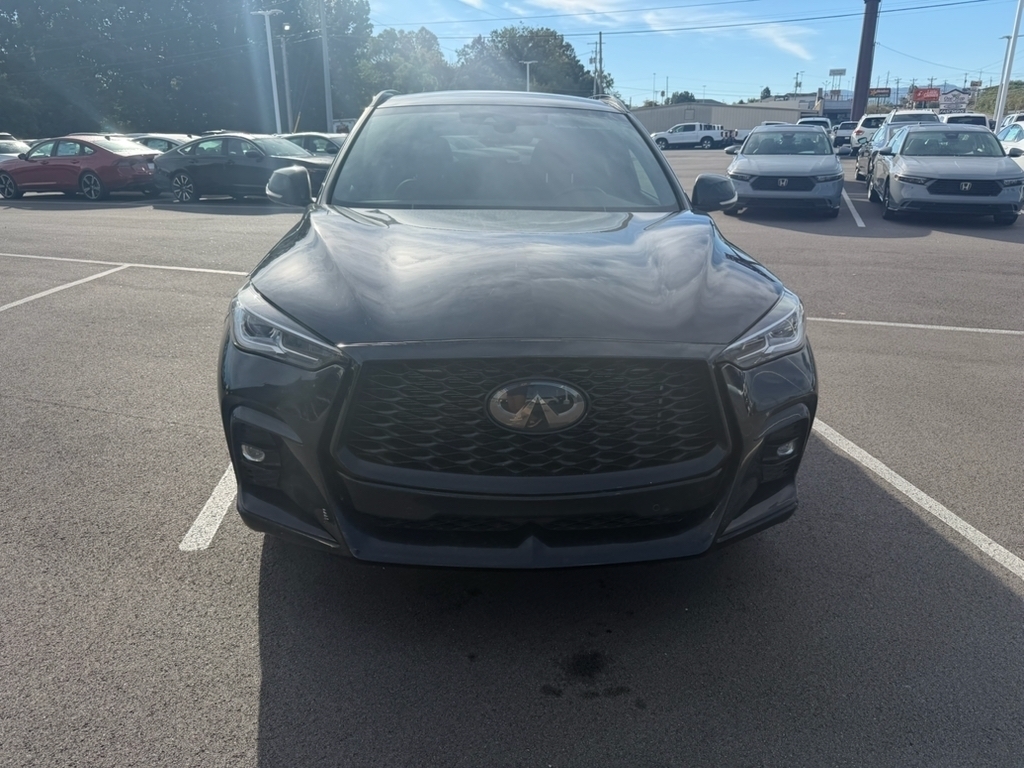 Black Obsidian 2023 INFINITI QX50 SUV / Crossover All-Wheel Drive Continuously Variable Transmission