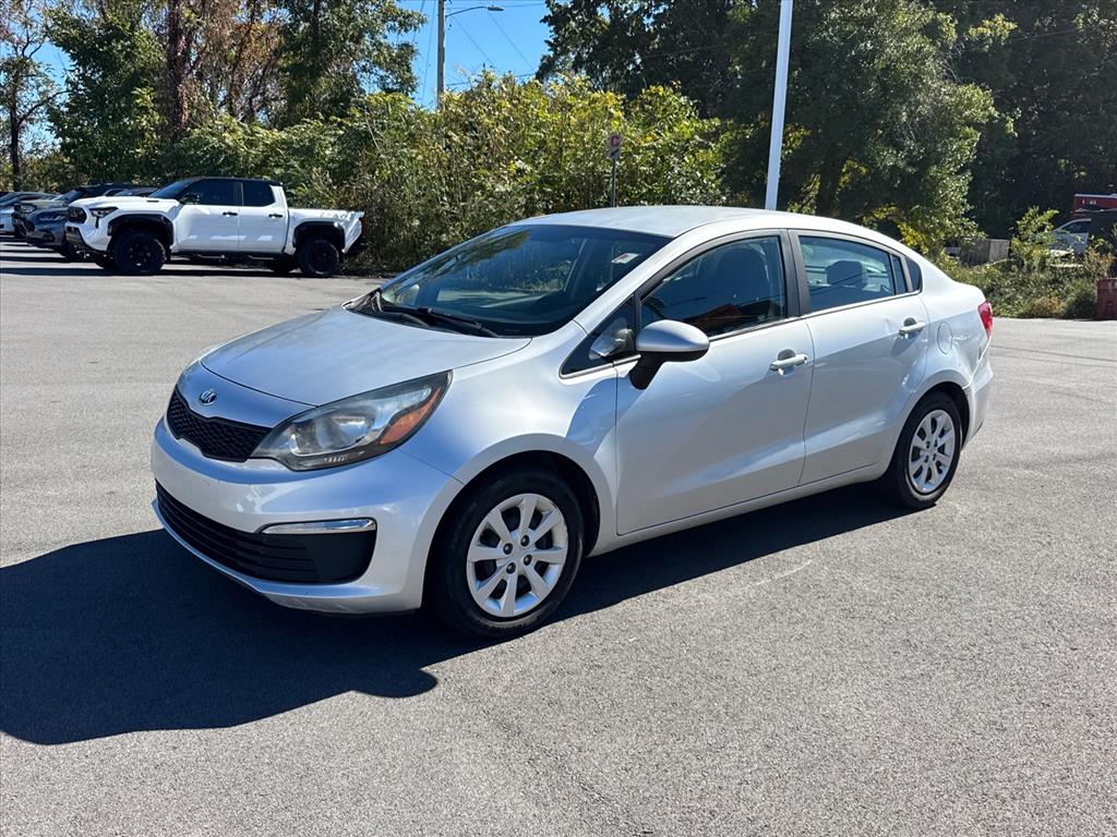Bright Silver Metallic 2016 Kia Rio Sedan Front-Wheel Drive 6-Speed Automatic