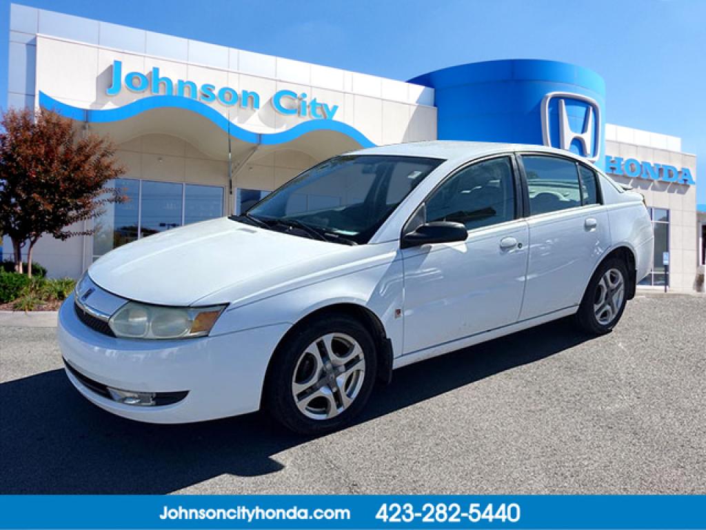 POLAR WHITE 2004 Saturn ION Sedan Front-Wheel Drive 5-Speed Automatic