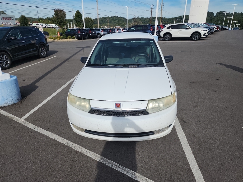 POLAR WHITE 2004 Saturn ION Sedan Front-Wheel Drive 5-Speed Automatic