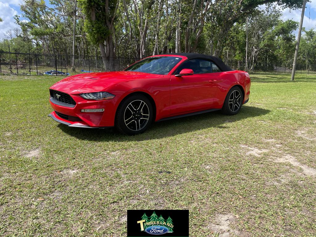 Race Red 2020 Ford Mustang EcoBoost Premium Convertible RWD Convertible Rear-Wheel Drive Automatic