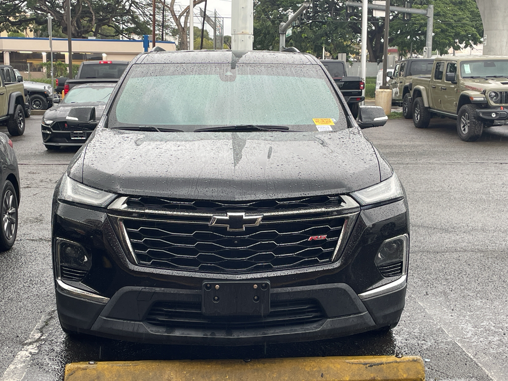 Mosaic Black Metallic 2022 Chevrolet Traverse RS FWD SUV / Crossover Front-Wheel Drive 8-Speed Automatic