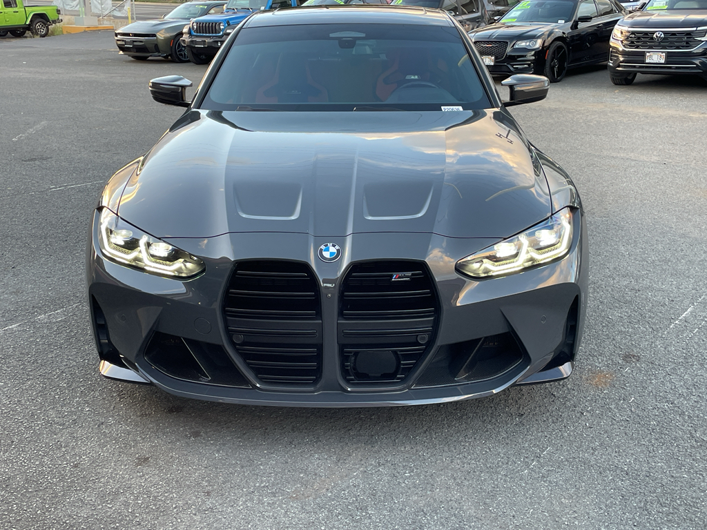 Gray (Brooklyn Grey Metallic) 2021 BMW M3 Sedan Rear-Wheel Drive Automatic