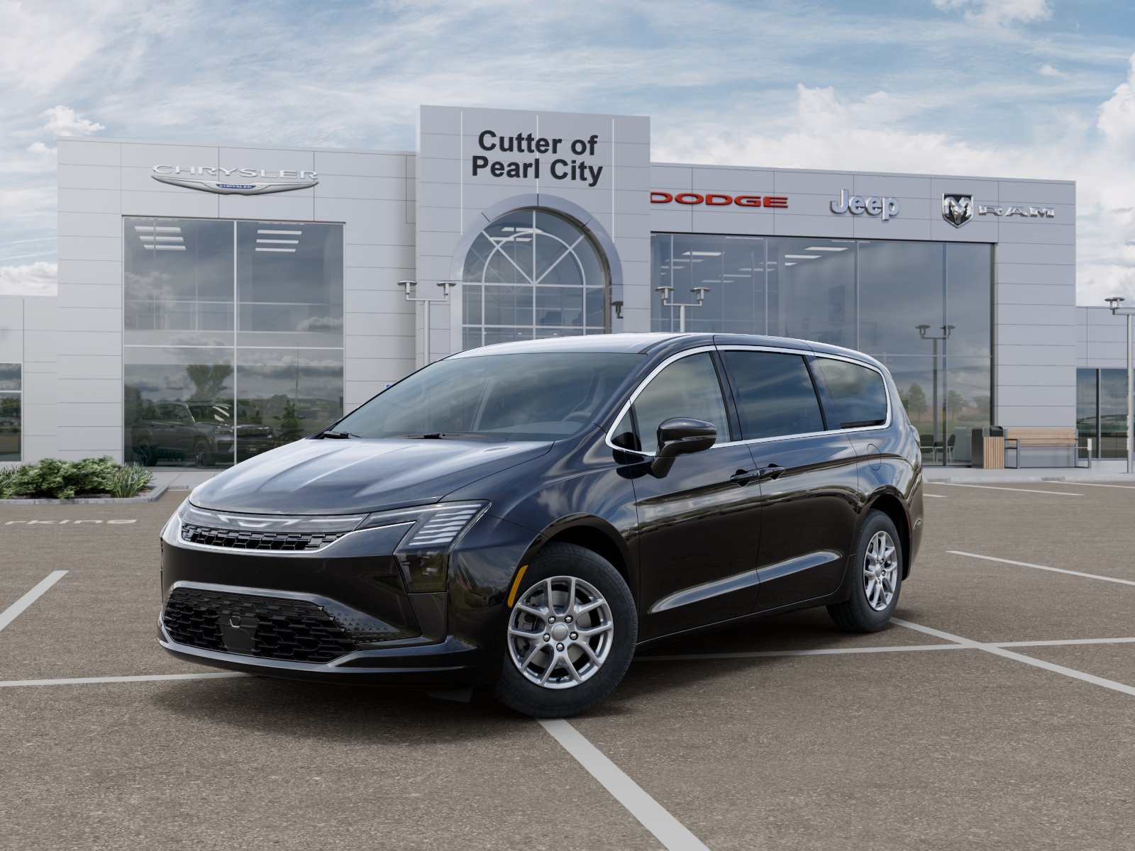 Diamond Black Crystal Pearlcoat 2027 Chrysler Pacifica Minivan Front-Wheel Drive Automatic