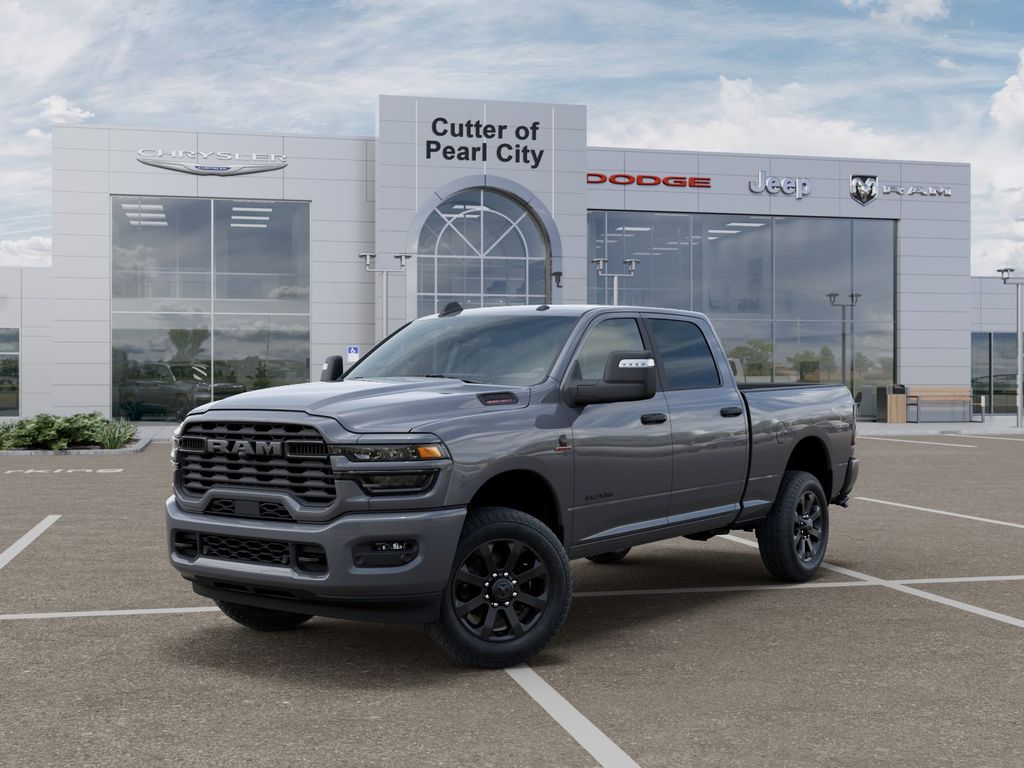 Ceramic Gray Clearcoat 2026 RAM 2500 Big Horn Crew Cab 4WD Pickup Truck Four-Wheel Drive Automatic